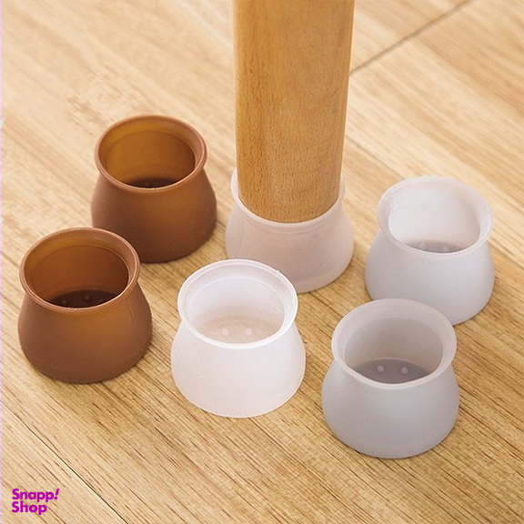 زیر پایه صندلی سیلیکونی مدل نمدار شورفیت بسته 32 عددی