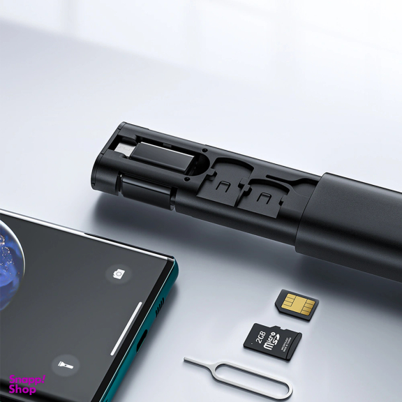 کابل تبدیل USB-C/USB به لایتنینگ/USB-C/MicroUSB مک دودو مدل WF-1720 طول 0.3 متر