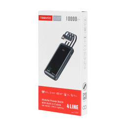 پاوربانک ترانیو مدل D10 ظرفیت 10000 میلی‌ آمپر ساعت