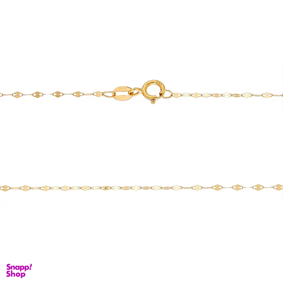 زنجیر طلا 18 عیار زنانه میلی گالری مدل پفکی لوکس کد MT931