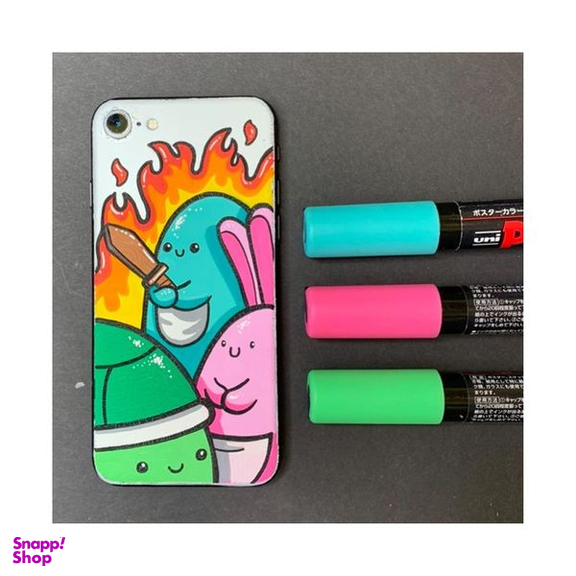 ماژیک یونی بال پوسکا مدل uni ball posca marker pc-3m بسته 8 عددی