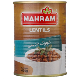 خوراک عدسی مهرام وزن 400 گرم