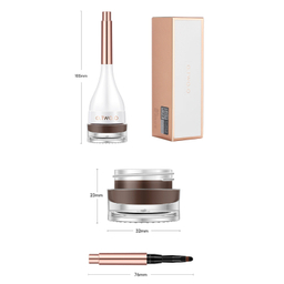 سایه ابرو کرمی او تو او رنگ 02 dark brown