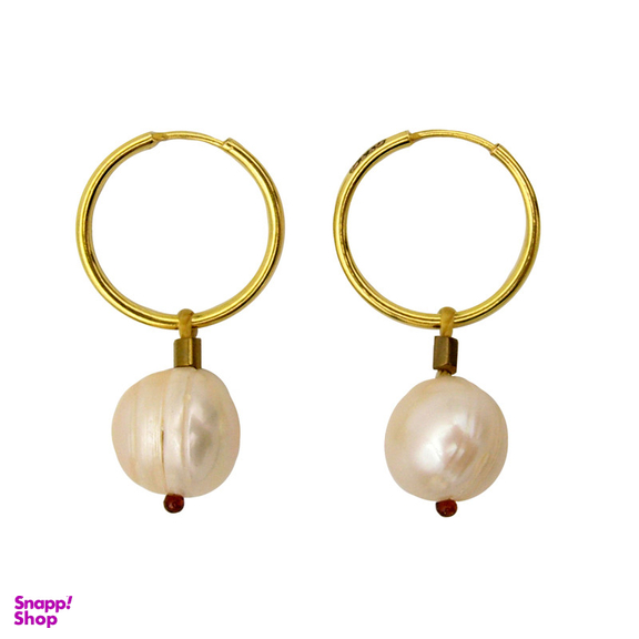 گوشواره طلا 18 عیار زنانه کاپانی مدل ke028