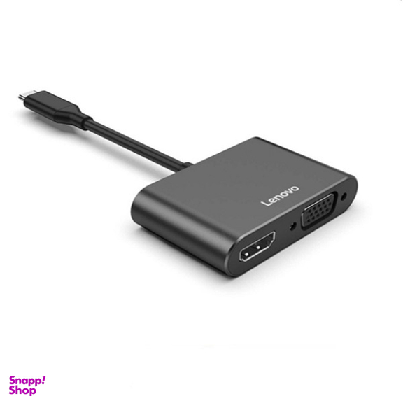 مبدل تصویر Type-C سه پورت لنوو مدل 36004205