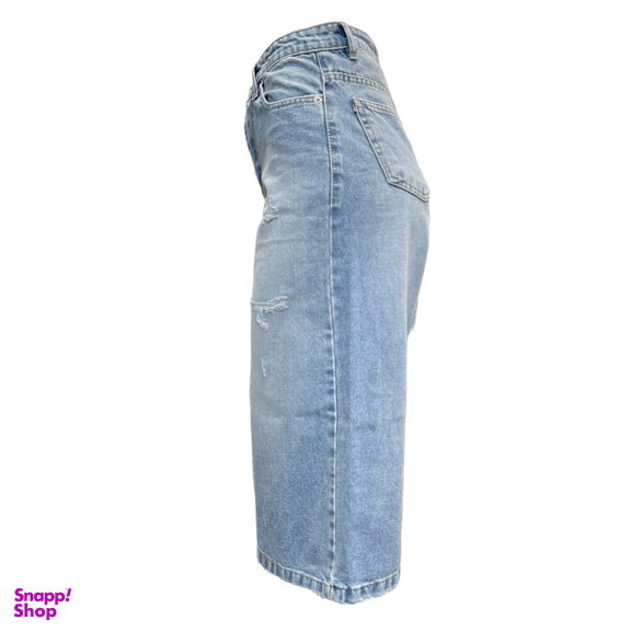 شلوار جین زنانه کد 8805 رنگ آبی