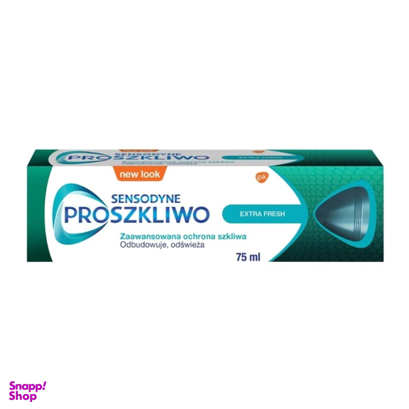 خمیر دندان سنسوداین مدل Proszkliwo Extra Fresh کد 3830029295326 حجم 75 میلی‌لیتر