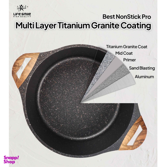 سرویس پخت و پز 10 پارچه لایف اسمایل مدل LIFEP13N-10