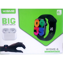 ساعت هوشمند سری 9 و ایرفون بلوتوثی پرو مدل 7+1 WISME-6