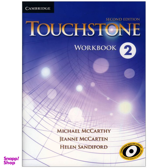 کتاب touchstone 2nd اثر michael mccarthy انتشارات کمبریدج مجموعه 2 جلدی به همراه سی دی