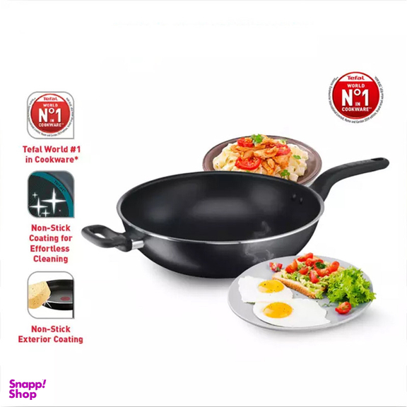 تابه ووگ تیتانیوم تفال مدل B5039495 COOK EASY سایز 32