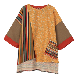 پانچو زنانه طرح سرخپوستی