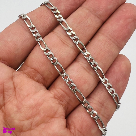 زنجیر نقره طرح فیگارو کد NG8900
