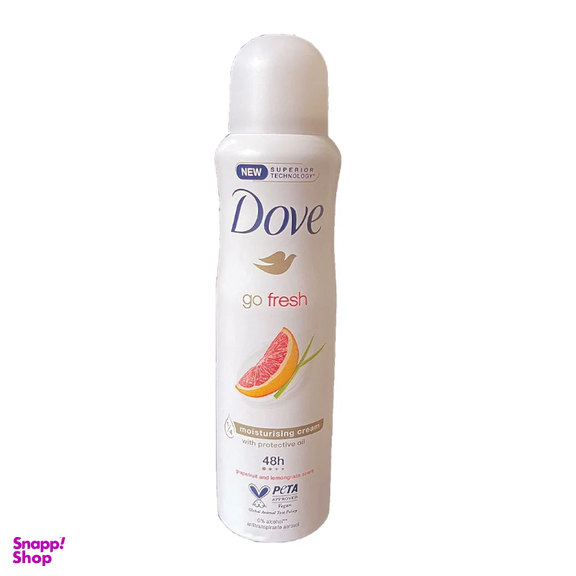 اسپری ضد تعریق زنانه داو مدل گریپ فروت حجم 250 میلی لیتر