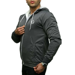 کاپشن مردانه مدل GD-s-17453945 رنگ دودی