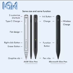 قلم لمسی ای جی دبلیو مدل Slim Pen