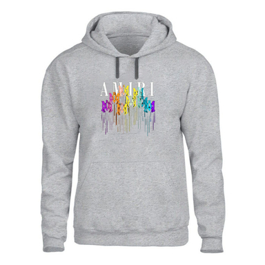 هودی کد H306 طرح امیری رنگ طوسی