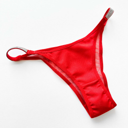 ست شورت و سوتین زنانه نوشه پوش مدل فنردار توری کد 90106 رنگ قرمز