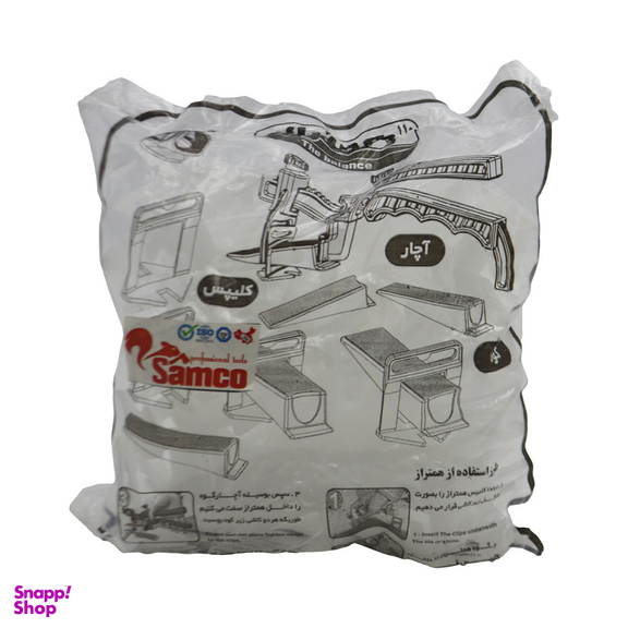همتراز کاشی سامکو مدل کلیپس کد YPSF-100PCS بسته 100 عددی