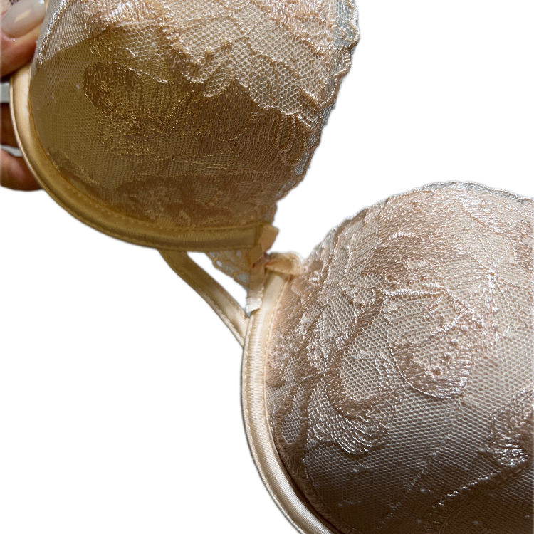 سوتین زنانه کد 0765 رنگ کرم