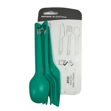 سرویس قاشق و چنگال و چاقو مدل QH-03 مجموعه ۳ عددی