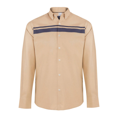 پیراهن مردانه جی تی هوگرو کد 10234 رنگ کرم