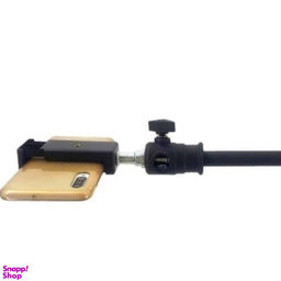 سه پایه نگهدارنده دوربین عکاسی مدل K60 به همراه هولدر گوشی موبایل