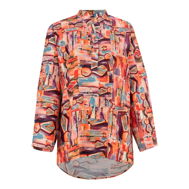 تونیک زنانه السانا مدل راهین کد 222315 رنگ صورتی