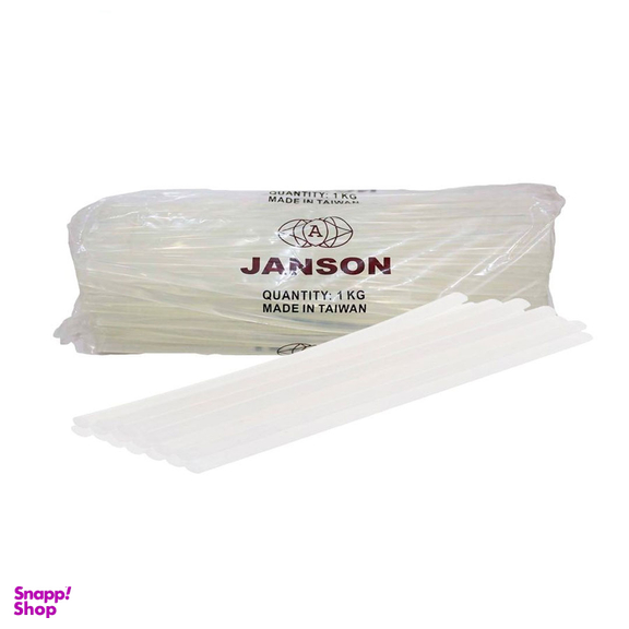 چسب حرارتی جانسون کد 15PCS قطر 7 میلی متری بسته 15 عددی