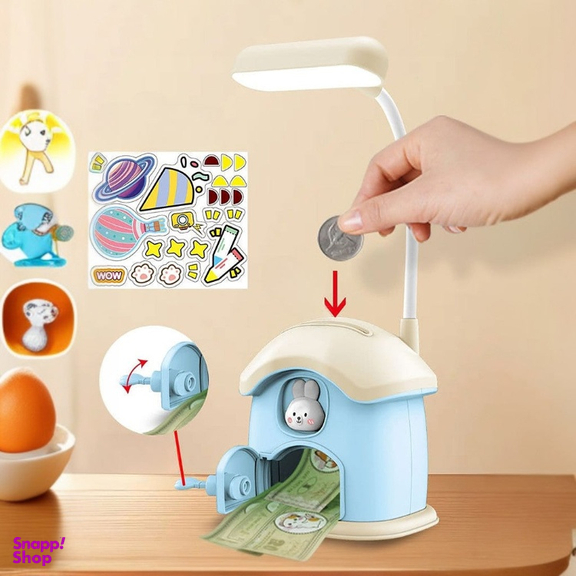 چراغ مطالعه طرح خرگوش قلک دار کد 01