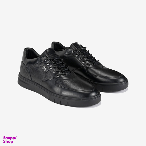 کفش روزمره مردانه چرم مشهد مدل j6303-063