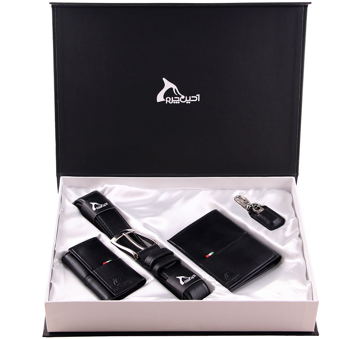 ست هدیه مردانه چرم بارز کد DS54