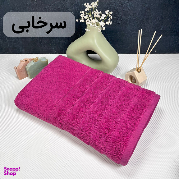 حوله حمام دنیز طرح پینار سایز 100×155 سانتی متر