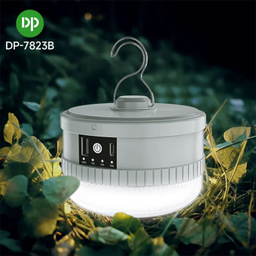 لامپ آویزدار شارژی و پاوربانک 80 وات 4000 میلی آمپر ساعت دی پی مدل DP-7823B