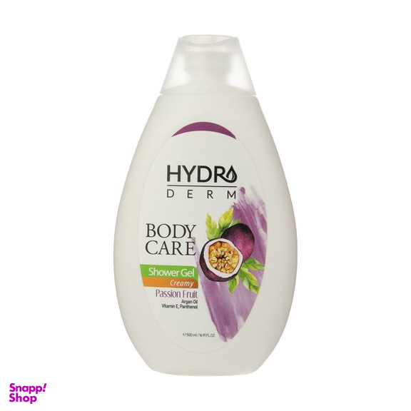 شامپو بدن کرمی هیدرودرم مدل Passion Fruit حجم 500 میلی لیتر