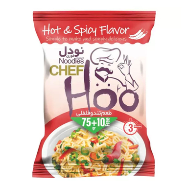 نودل شف هو طعم تند وزن 85 گرم