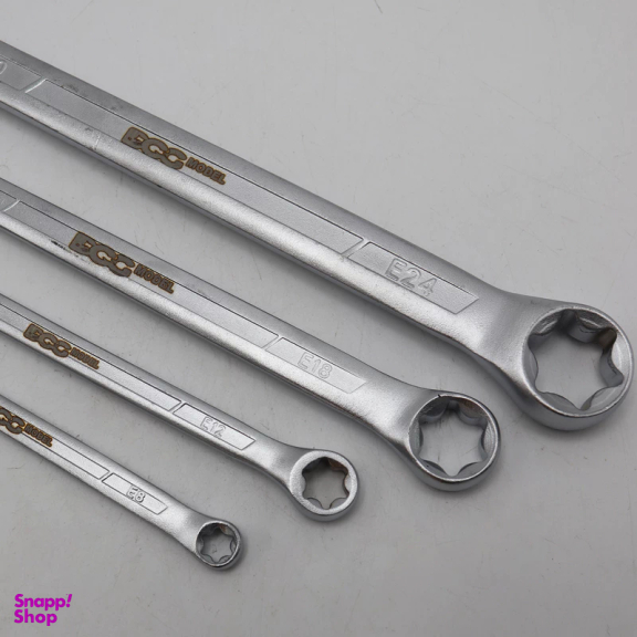 آچار دو سر رینگی مدل داگ کد YP-E06-E24MM مجموعه 4 عددی
