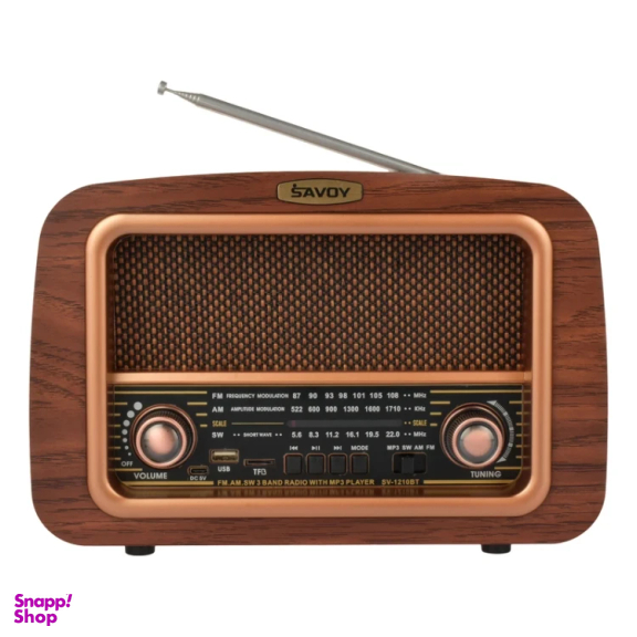 رادیو ساووی مدل SV-1210BT