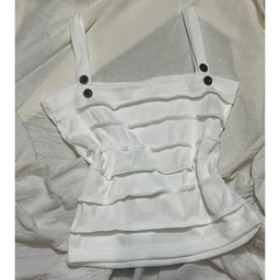 تاپ زنانه کد S040 رنگ سفید