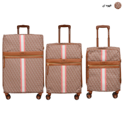 چمدان دی کی ان وای مدل SIGNATURE STRIPE ST2 مجموعه سه عددی