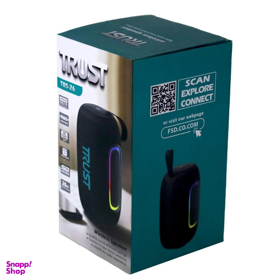 اسپیکر بلوتوثی قابل حمل تراست مدل TBS-26