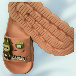 دمپایی زنانه زیتون مدل ویدا لبوبو ویانزا رنگ کالباسی