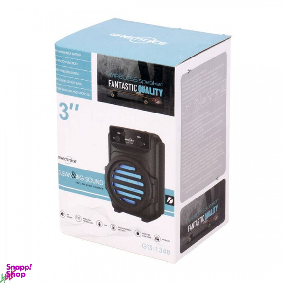 اسپیکر بلوتوثی قابل حمل گریت نایس مدل GTS-1348