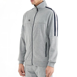 سویشرت ورزشی مردانه مدل GD-17189473 رنگ طوسی