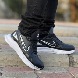 کتانی مردانه طرح نایکی مدل زوم کد NDRNA5001 رنگ مشکی