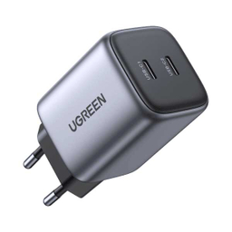 شارژر دیواری یوگرین 45 وات مدل CD294 کد 90573 رنگ خاکستری