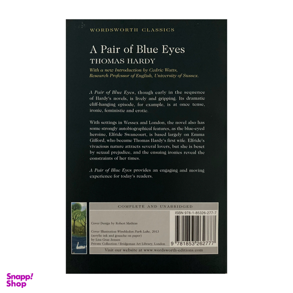 کتاب یک جفت چشم آبی اثر توماس هاردی انتشارات وردز ورث ادیشن