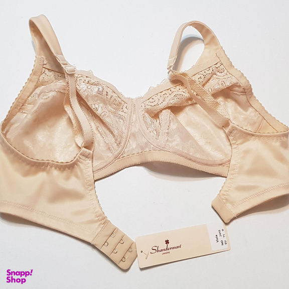 سوتین زنانه شاندرمن مدل بدون فنر viola کد 5080-2410-26 رنگ کرم