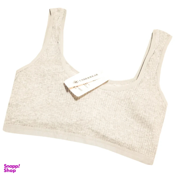 نیم تنه دخترانه طرح قلبی کد 6 رنگ طوسی