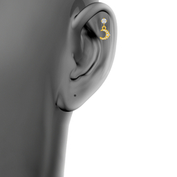 پیرسینگ گوش زنانه اقلیمه مدل HS408